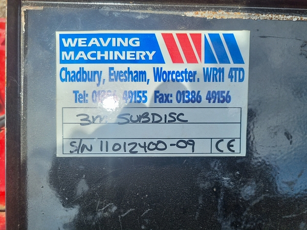 Chris Atkin & Son Ltd - Weaving Sub Disc